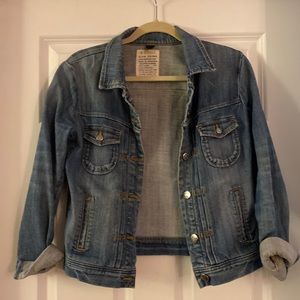 J Crew denim jean jacket size XS